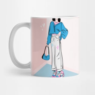 fashion girl Mug